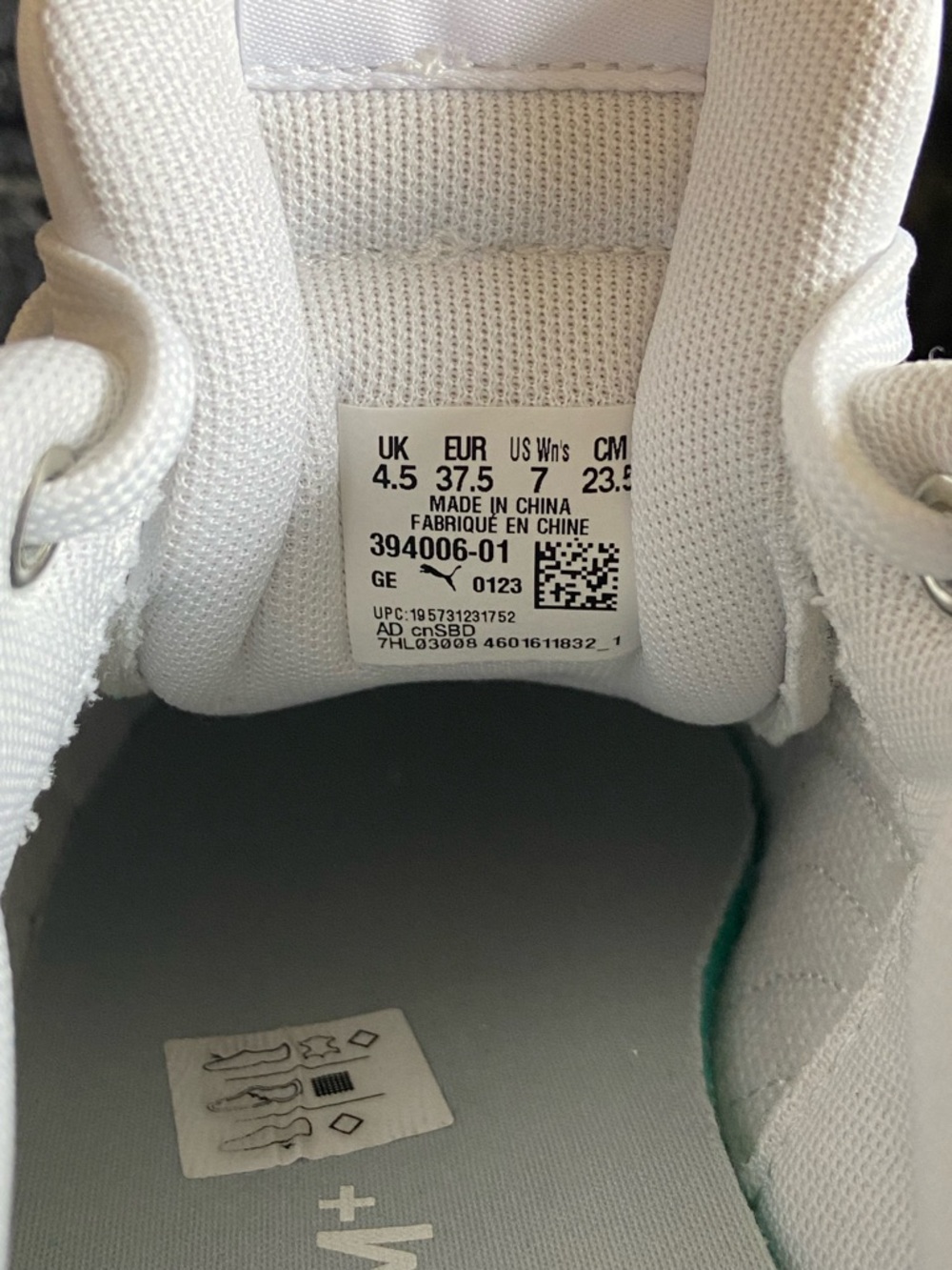 Puma White Platform Lace-Up Sneakers NWS - Picture 10 of 16